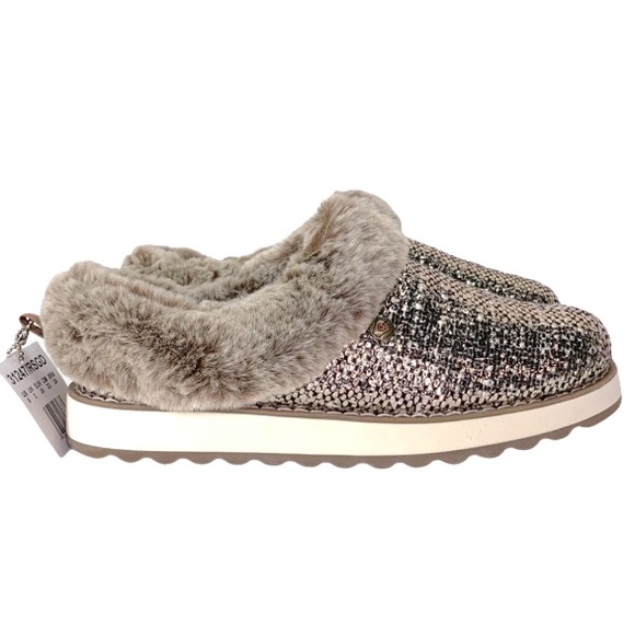 skechers keepsake slippers rose gold